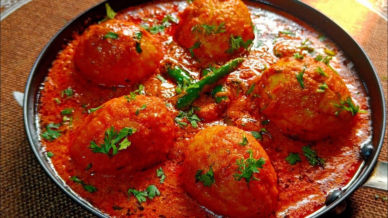 शाही अंडा कोरमा - मखमली ग्रेव्ही मे डूबा शाही अंडा कोरमा _ Egg Curry 