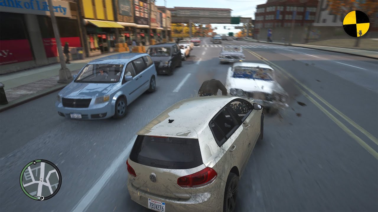GTA 4 Crash Testing Real Car Mods Ep.60