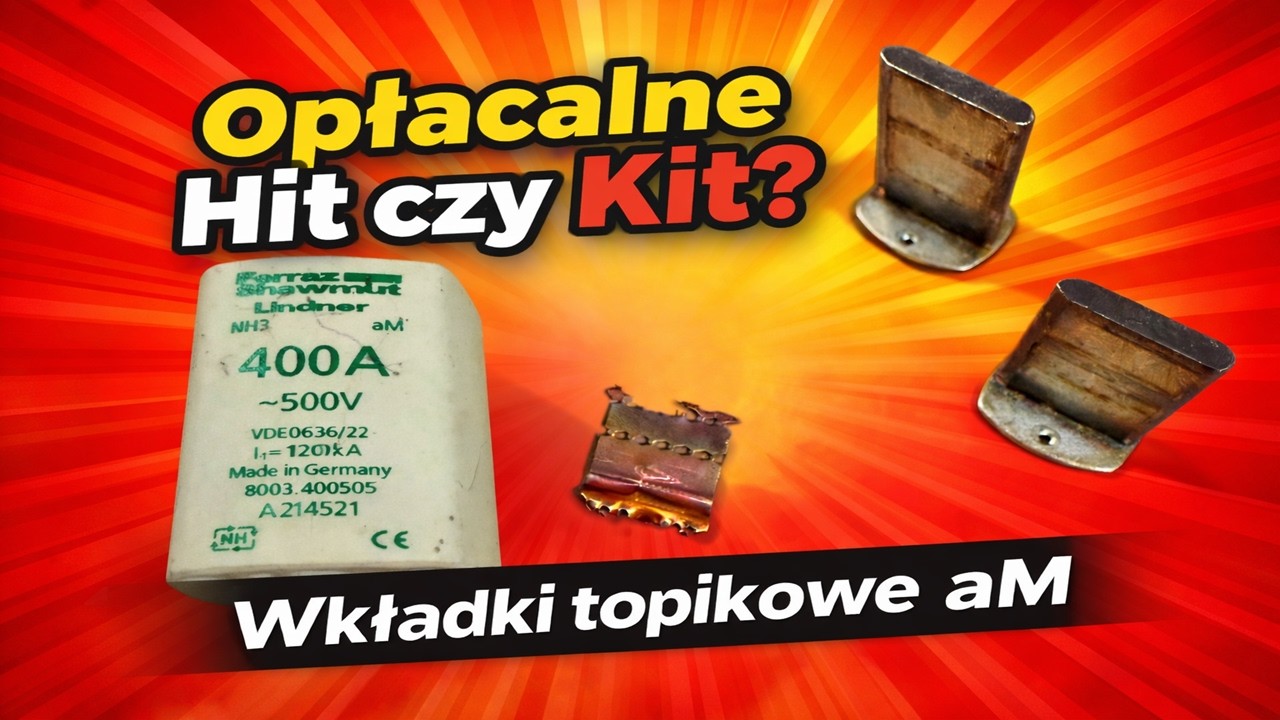 Wkładka topikowa NH aM – Brak Srebra? | Fuse Breakdown & Weight