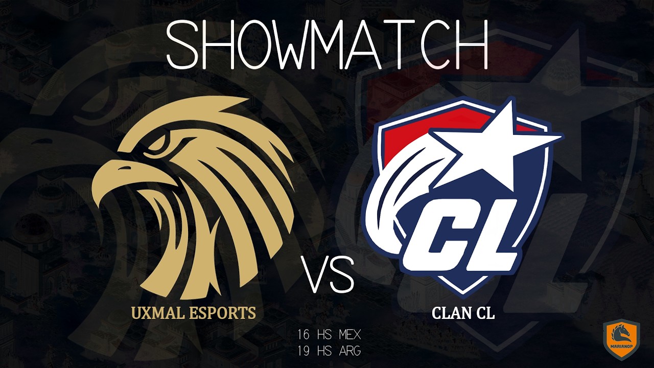 UXMAL vs CL - 4v4 PA5 - SHOWMATCH  | AOE 2 DE