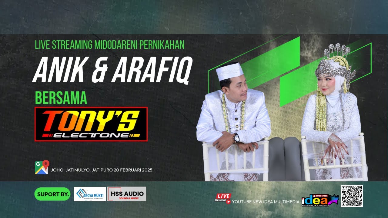 .:: LIVE TONY'S ELECTONE || MIDODARENI PERNIKAHAN ANIK & ARAFIQ || JOHO, JATIMULYO 20 FEBRUARI 2025