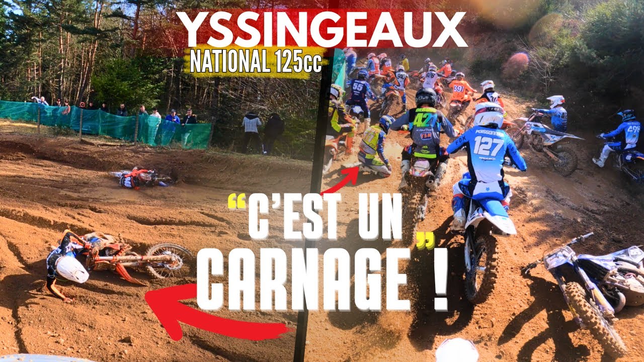 Ma première fois au championnat de France de motocross ! Yssingeaux