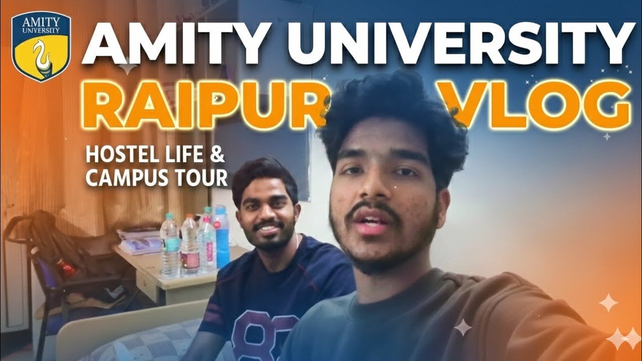 Vlog in Amity university Raipur 🏛. #trending #collegelife #college #hostellife 