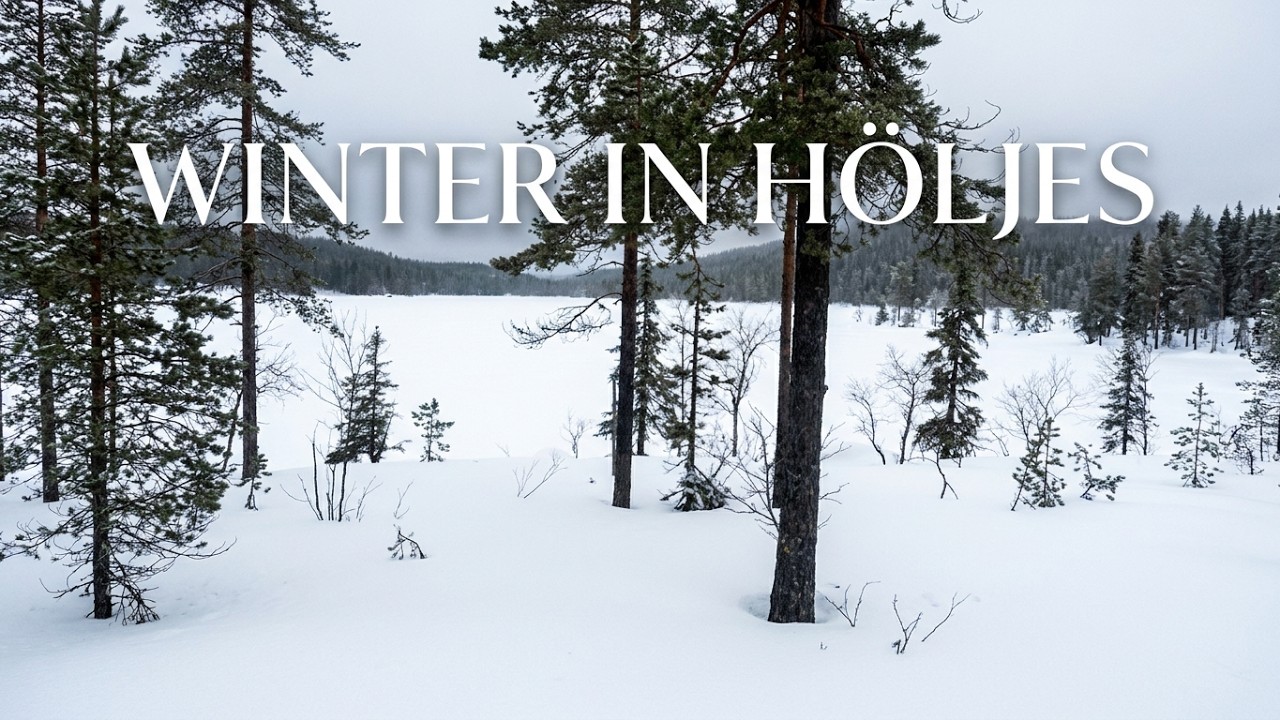 Höljes Värmland.  A winter weekend In Höljes Värmland 2019