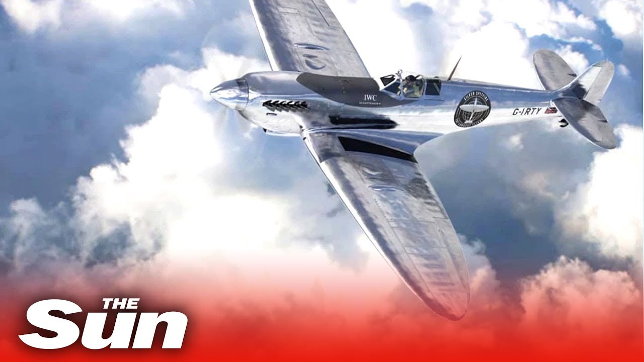 WWII spitfires take off for 27,000 mile flight around the world