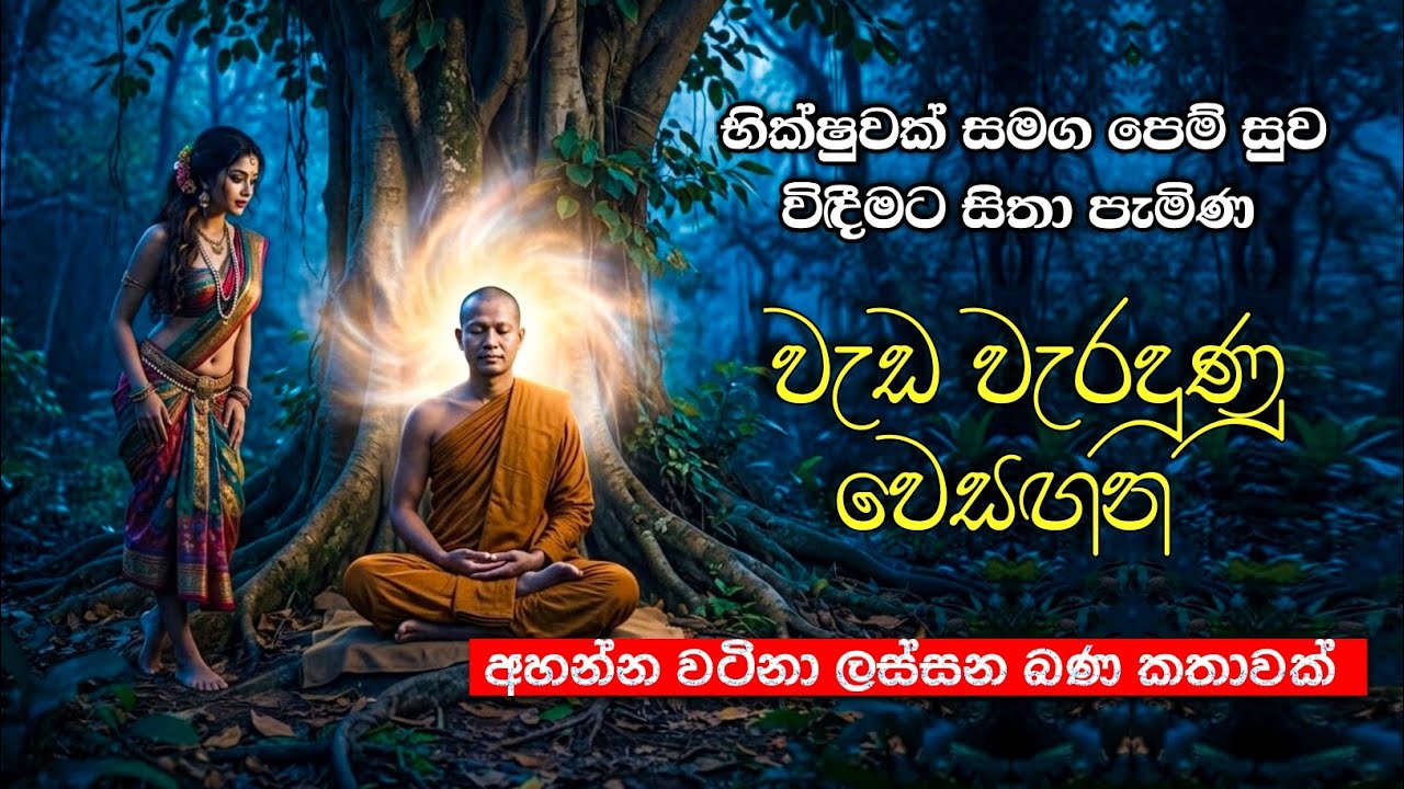 කෙළෙසුන් දමනය කළ භික්ෂුවක් | වසඟ කර ගැනීමට පැමිණි වෙසඟන | Bana 01 March 2026 