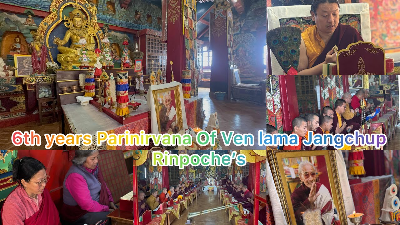 Dorsam puja vlog for 6th years Maha Parinirvana Of Ven lama Jangchup Rinpoche’s..😇🙏❤️