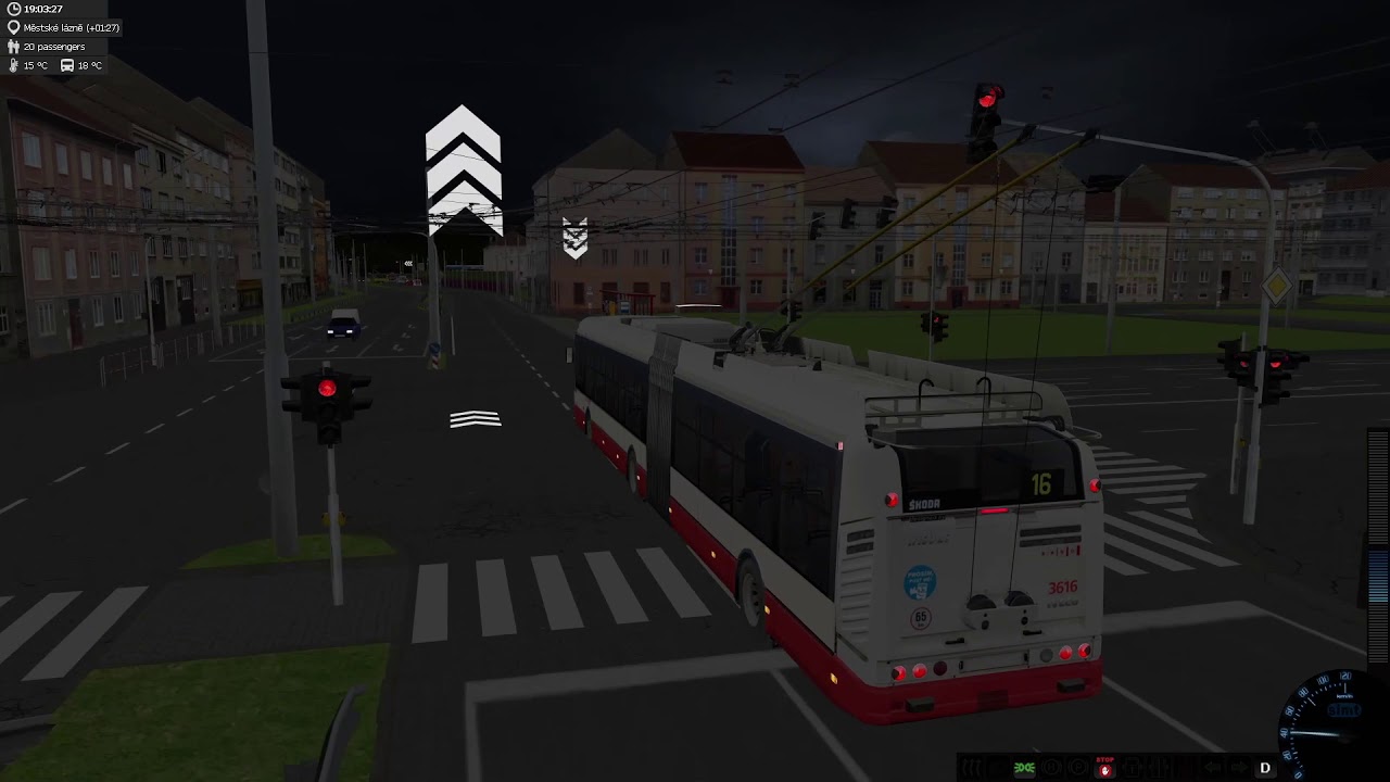 Simt Simulator MHD - &Scaron;koda 25Tr Citelis | DPMB #3616 | Line 16