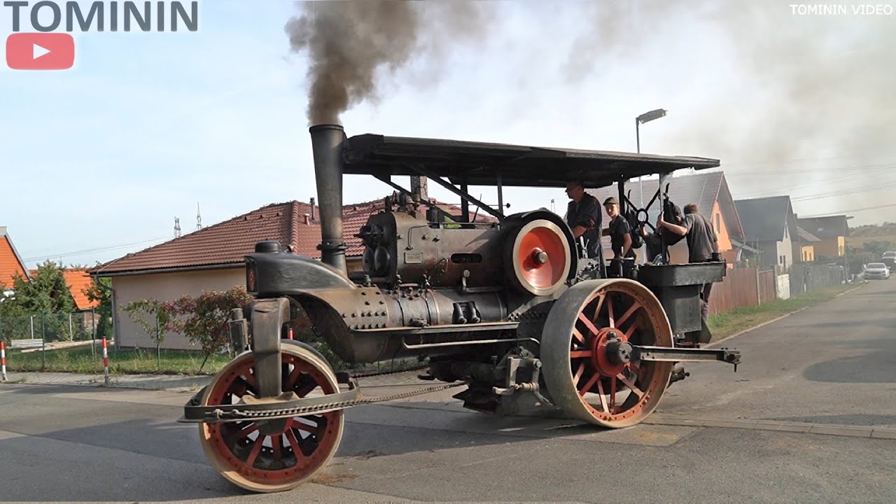 Parní válec ČKD Mamut - Czech Steam machine year 1930