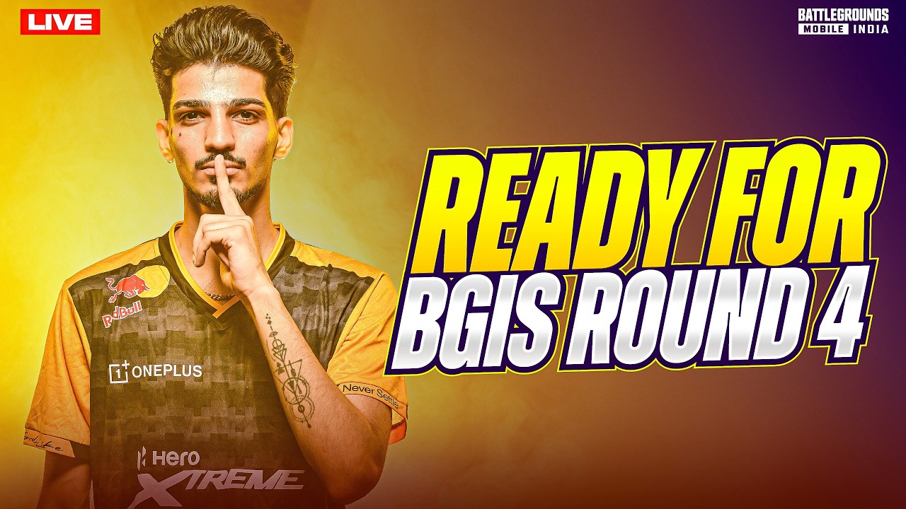 READY FOR  BGIS ROUND 4! | ROAD TO 800K | ZGOD | BGMI