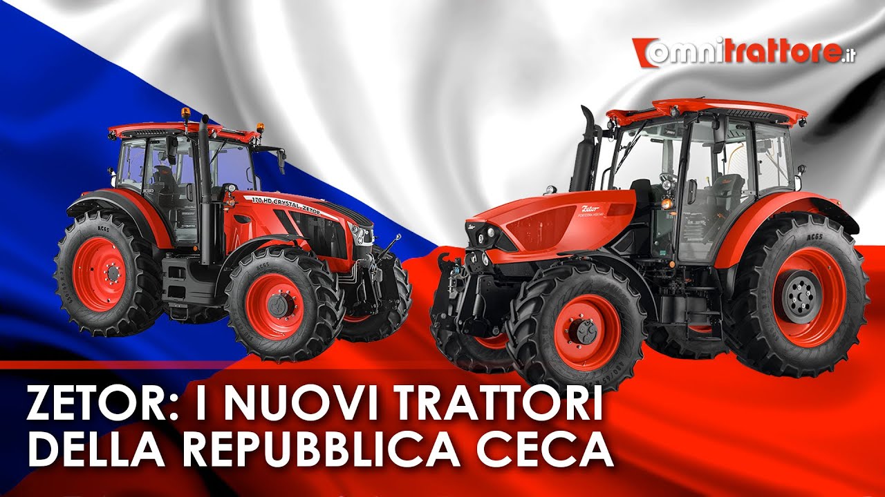 Trattori ZETOR: tutti i modelli 2024 + Nuova Serie 6
