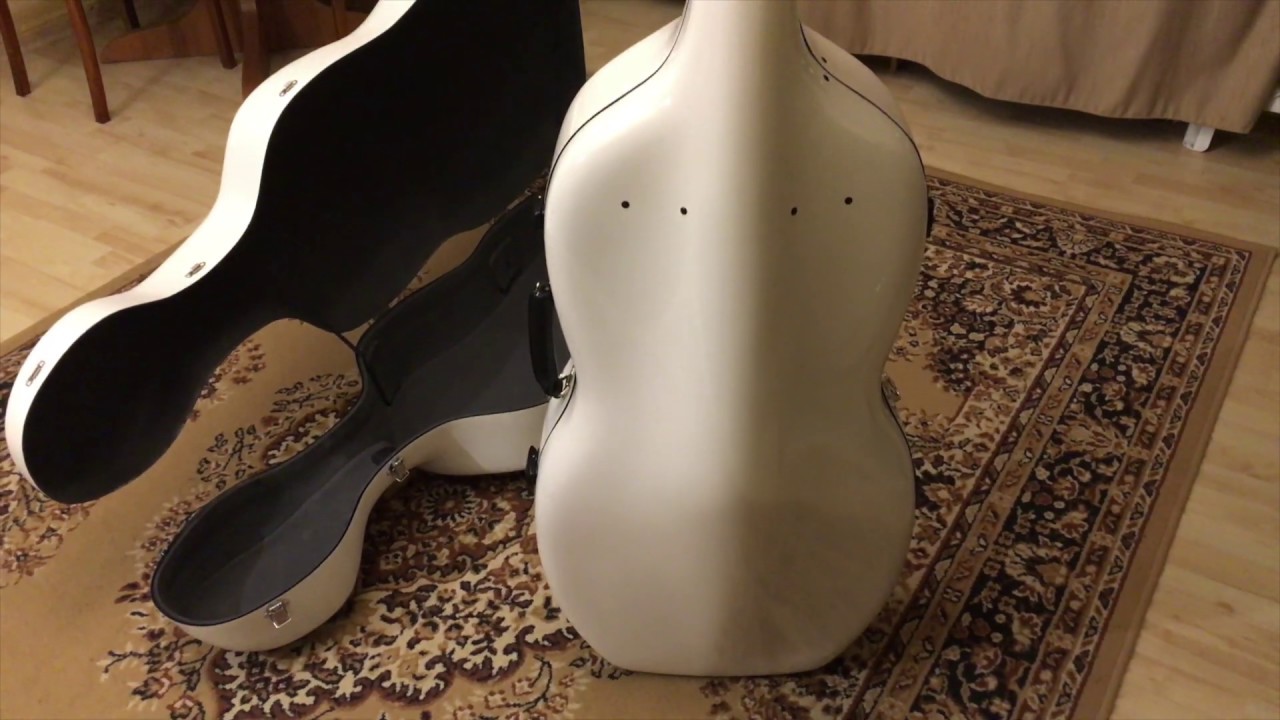 Accord Case brand new carbon fiber cello travel set.