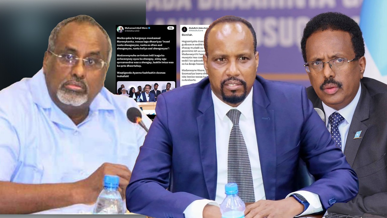 Falcelin xooggan oo ka dhalatay hadal kasoo yeeray MW horre Maxamed Abdulaahi Farmaajo.