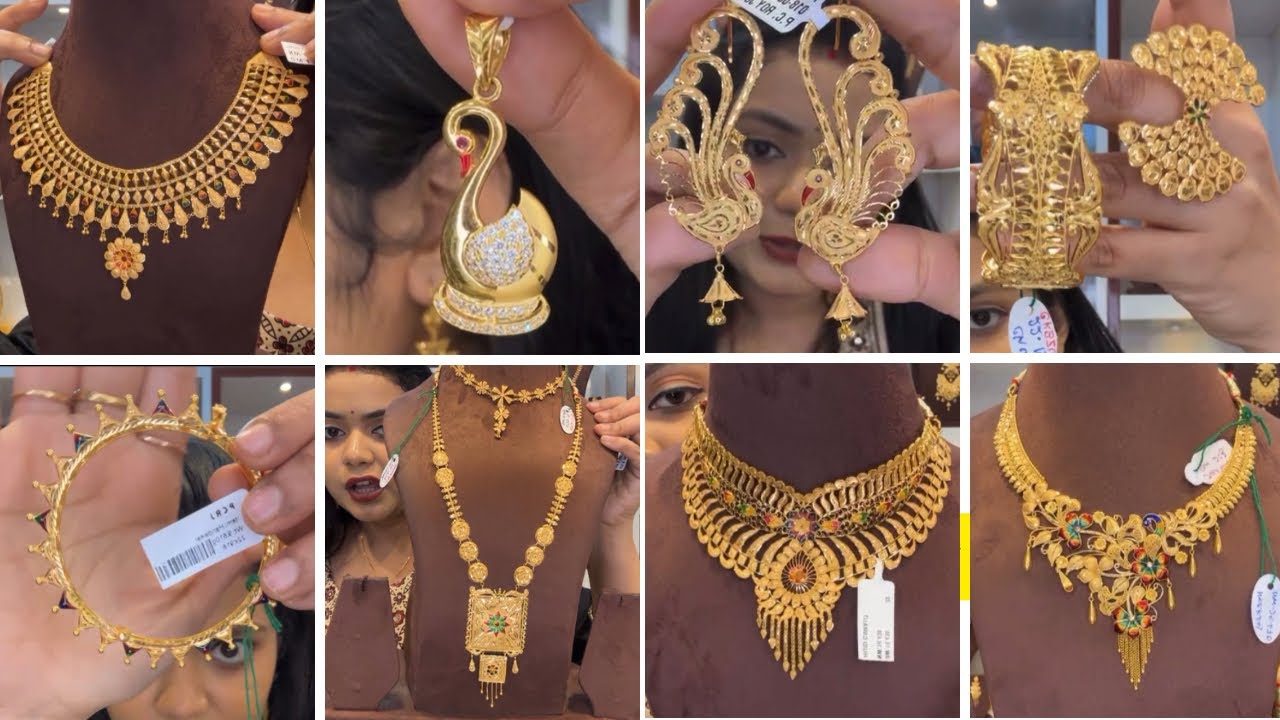 Necklace, choker, chur, ring, bangles, sitahar, chain, earrings from P.C. Roy Johure @DIPSUrDIARY30