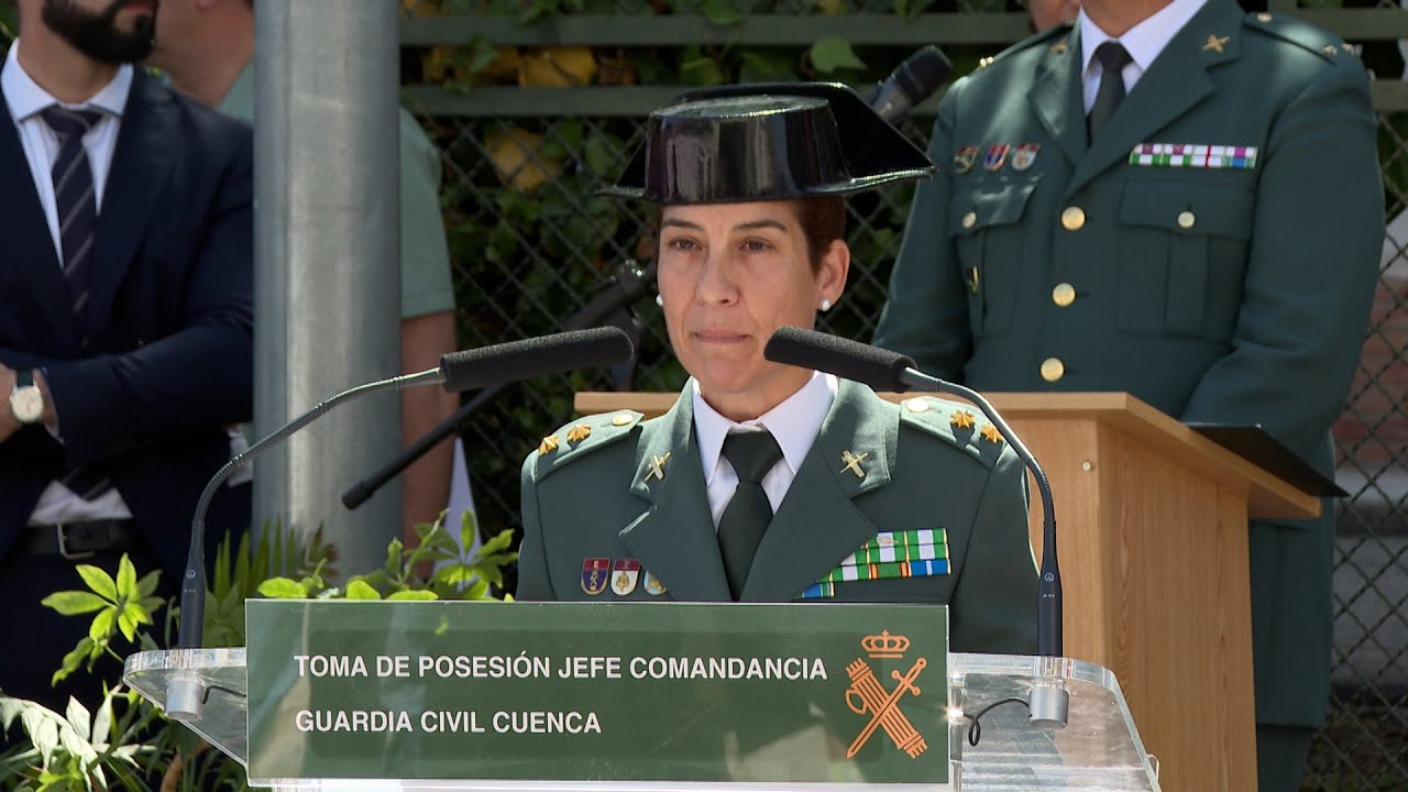 La nueva jefa de la G. Civil Cuenca se compromete a trabajar en la mejora de la atención ciudad