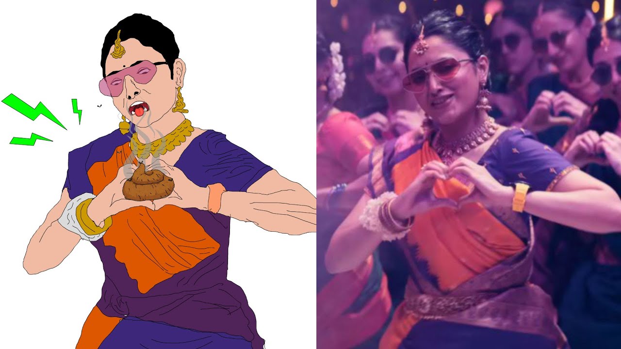 Golden Sparrow Full Video Song | Dhanush | Priyanka Mohan | Pavish | Drawing meme | Funny video