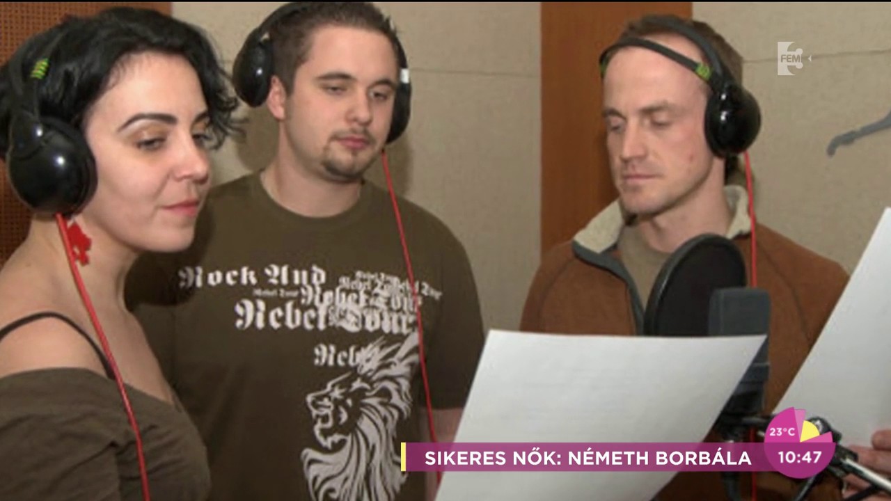 Németh Bori egyelőre nem vágyik vissza a színpadra - tv2.hu/fem3cafe