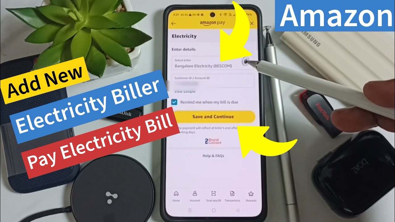 How to Add New Electricity Biller in Amazon App and Pay Electricity Bill | Amazon Tutorial