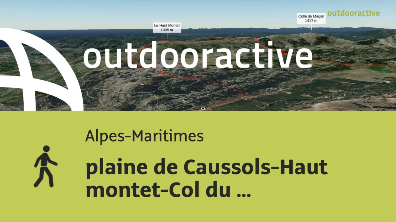 plaine de Caussols-Haut montet-Col du clapier-Caussols 04/2024