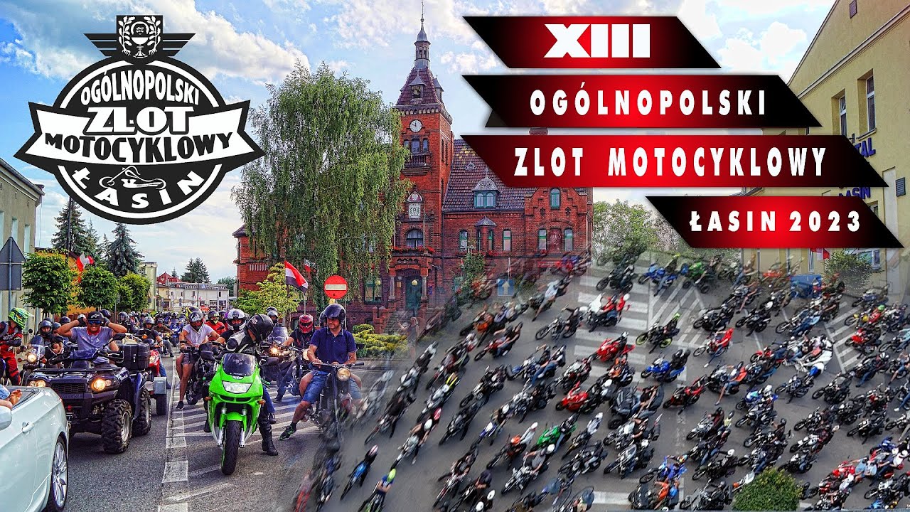 XIII OGÓLNOPOLSKI ZLOT MOTOCYKLOWY Łasin 2023 * Moto - Parada