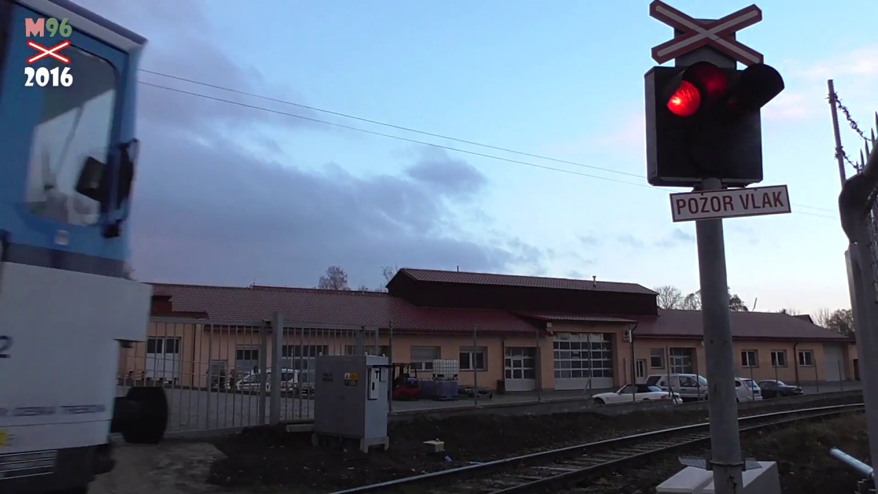 Železniční přejezd SSSR Chrudim #2 [P5374] - 9.10. + 13.11.2016 / Czech railroad crossing