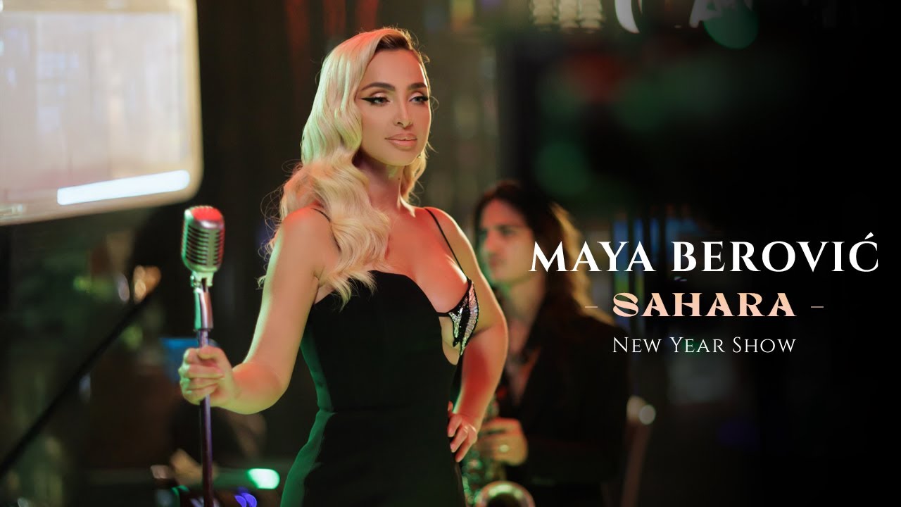 Maya Berović - Sahara (New Year Show 2025 | Live | Toxic TV)