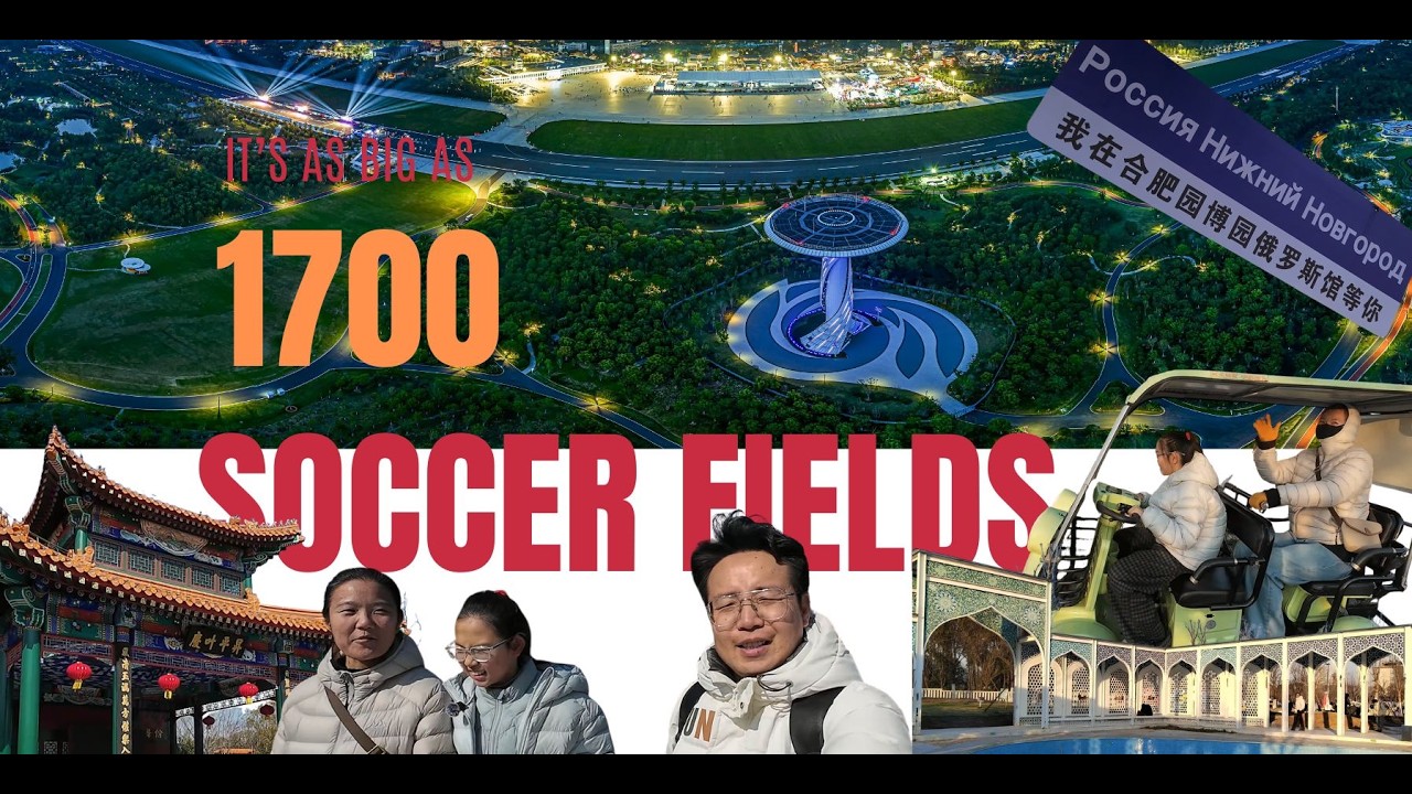 Chinese New Year Special:Visiting the largest urban park in the world for a Spring Festival market.