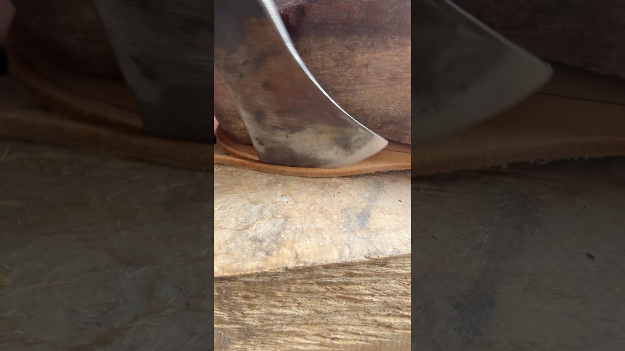 ASMR Restoration of shoes after cutting #usa #aliveshoes #wornshoes #soapshoes #shoeline #shoebacca
