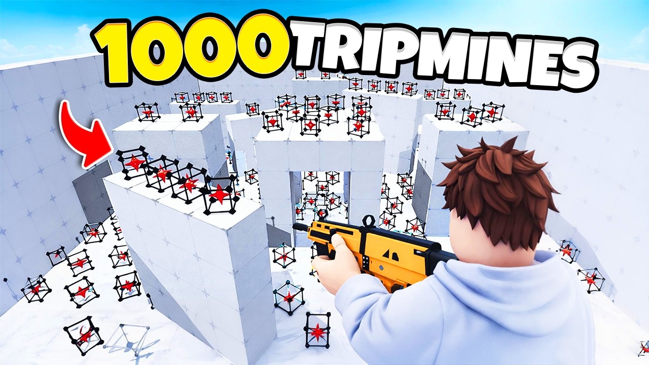 Dokážem Dať 1000 KILLOV iba s TRIPMINE v Roblox RIVALS?!