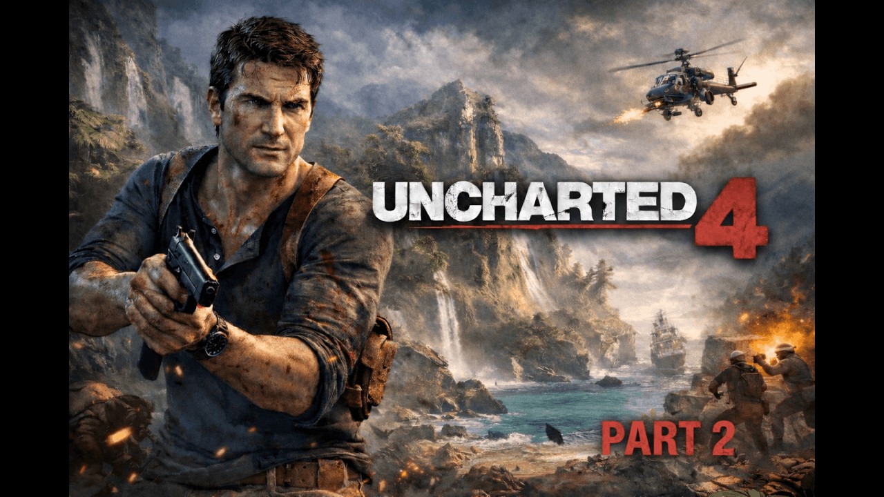 UNCHARTED 4: A Thief's End Gameplay Walkthrough PART 2—No Commentary