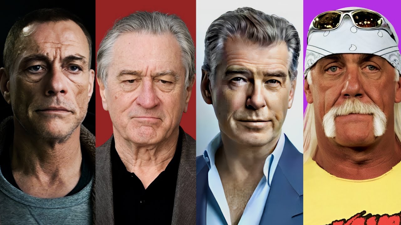 50 Action Stars of the 80's ★ Then and Now in 2025