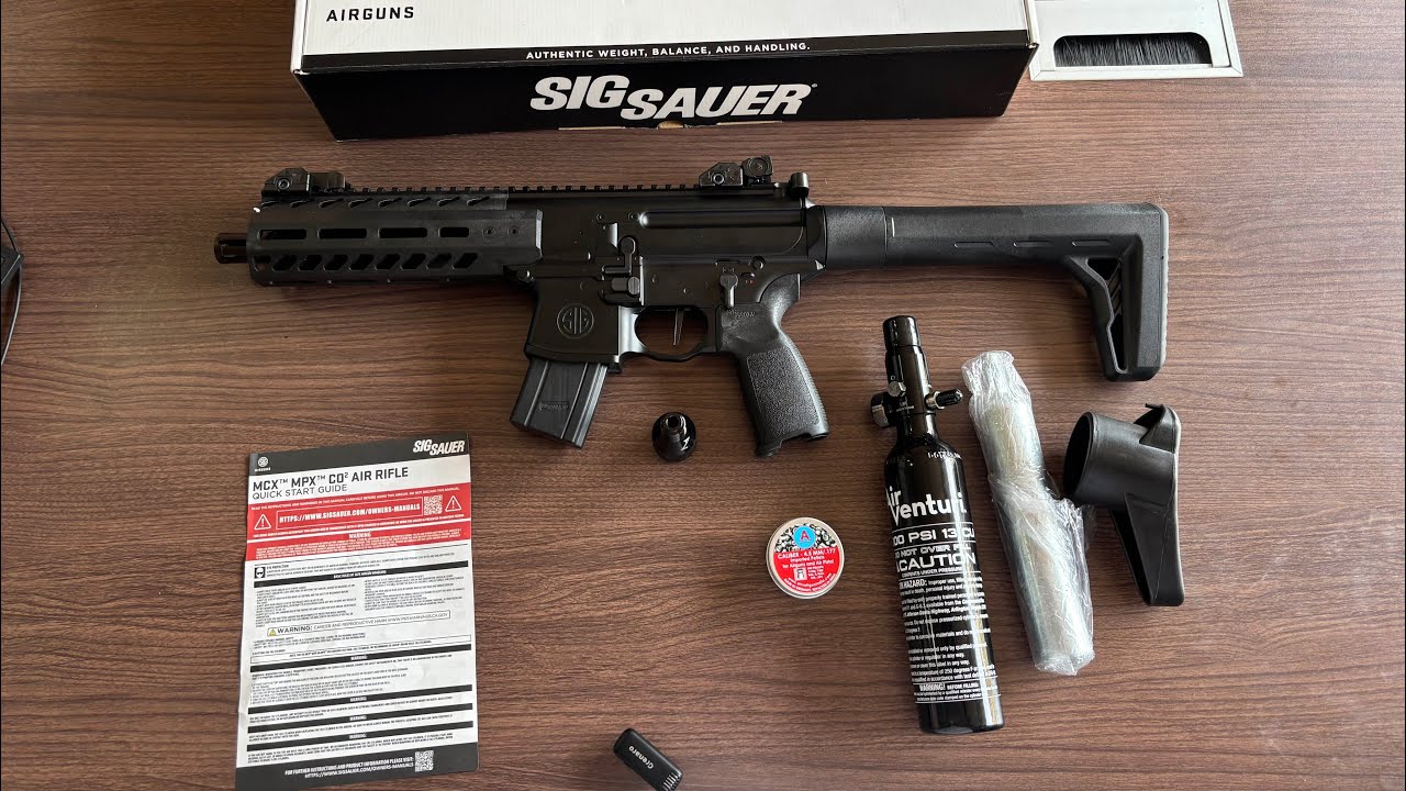 Unboxing SIG Sauer MPX Gen 2 Pellet Rifle | Dual Power PCP + CO₂ Airgun in India | Airsoft Gun India
