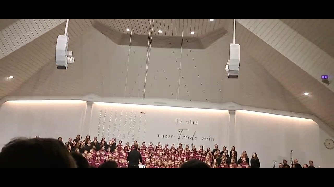 adventssingen Bad Oeynhausen in der freikirche