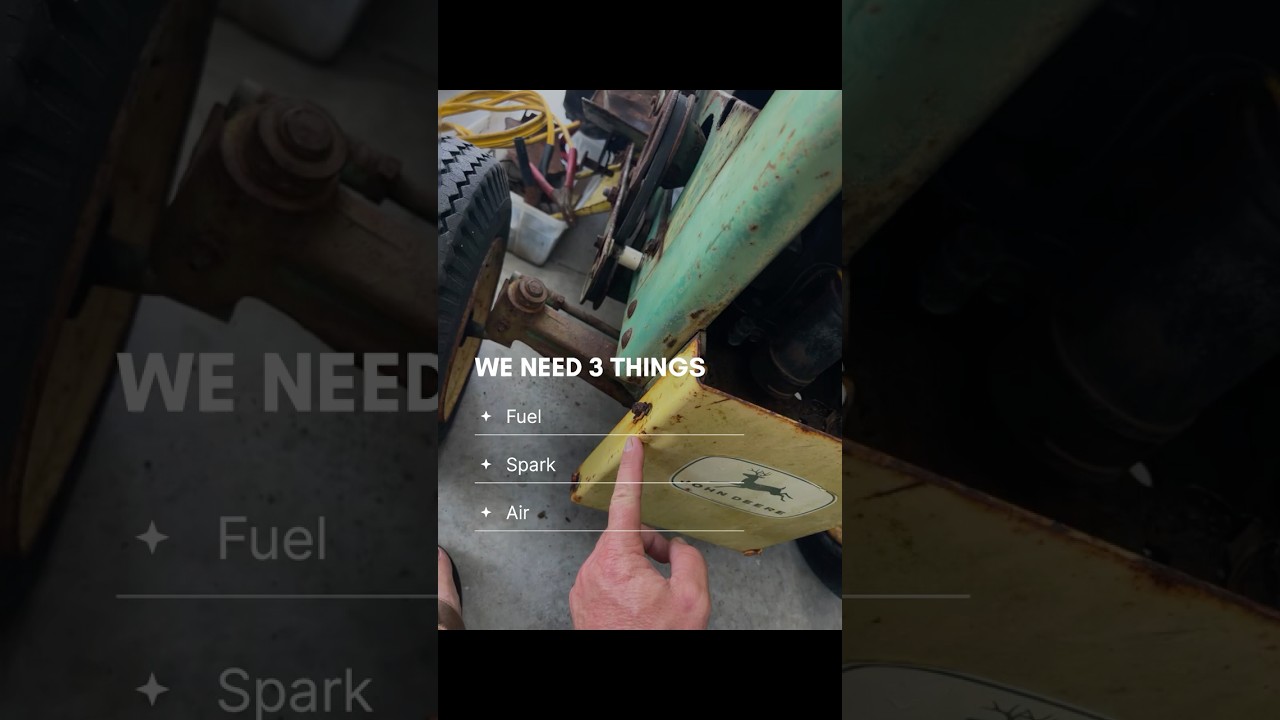 1965 John Deere 110 Ignition Repair ⚡ | Part 1 to restore this Classic Round Fender