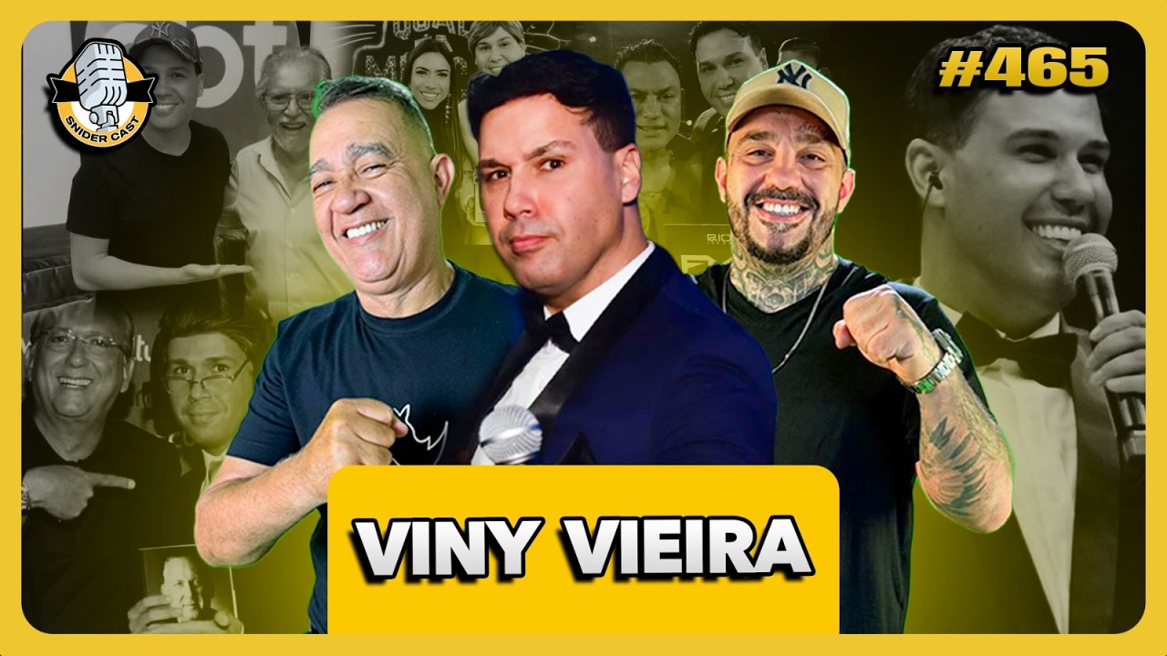 VINY VIEIRA - Gluglu P&acirc;nico na TV - SNIDER CAST #465