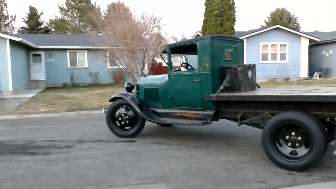 1929 Ford model AA on the road for the first time in 20 years