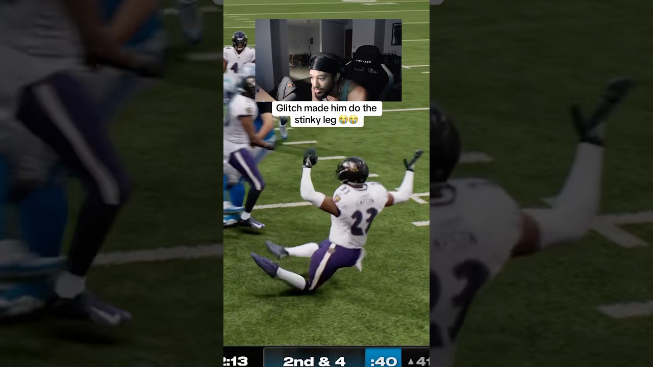 What kind of glitches be happening in Madden 25 😭 #shorts #madden #madden25 #glitch