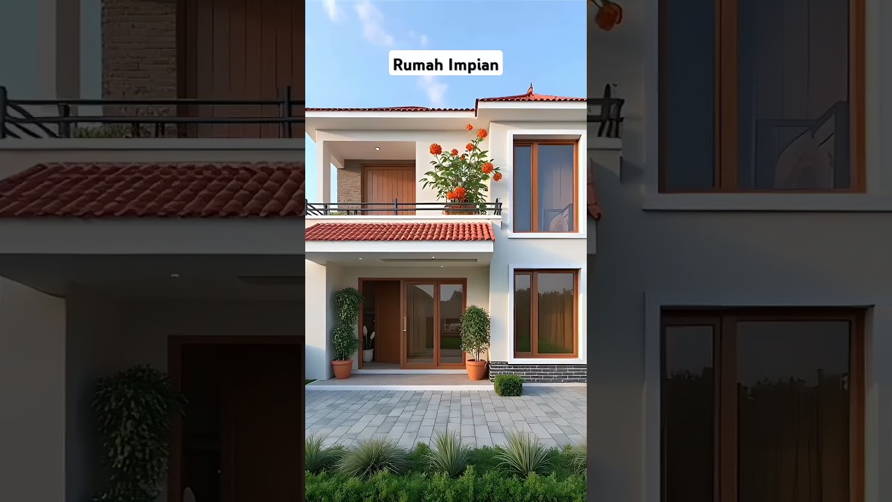 Inspirasi Rumah 2 Lantai #bangunrumahmurah #rumah2lantai #inspirasidesain