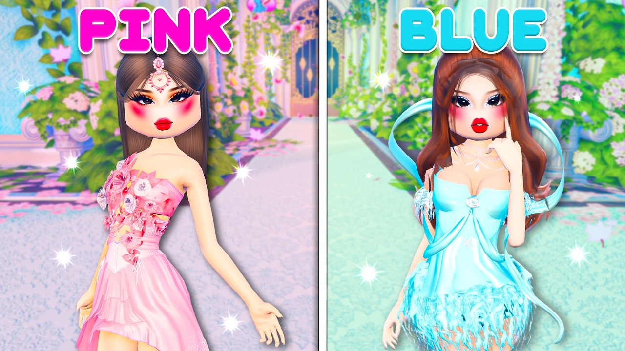 Ultimate ONE COLOR CHALLENGE in Dress To Impress!