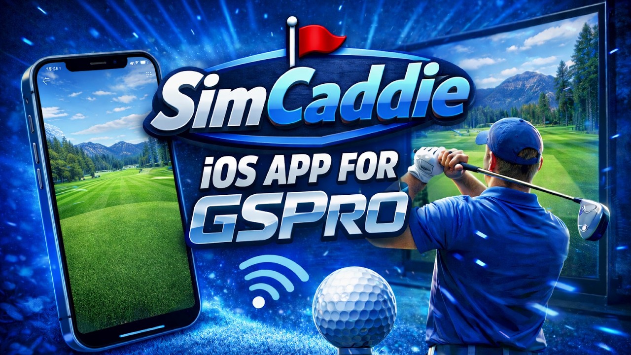 Checking out SimCaddie App for GSPro!!