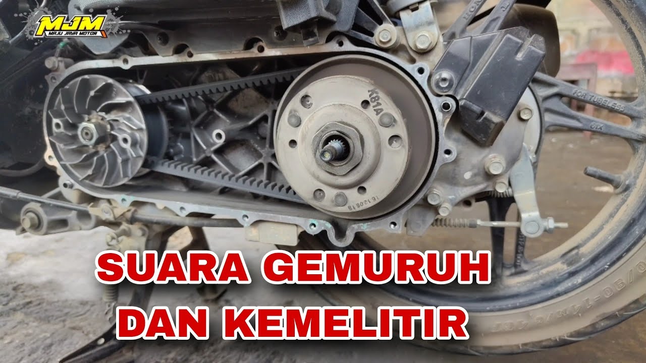 MENGATASI SUARA GEMURUH KEMERESEK DAN NGELINTRING DI CVT BEAT STREET FI ESP