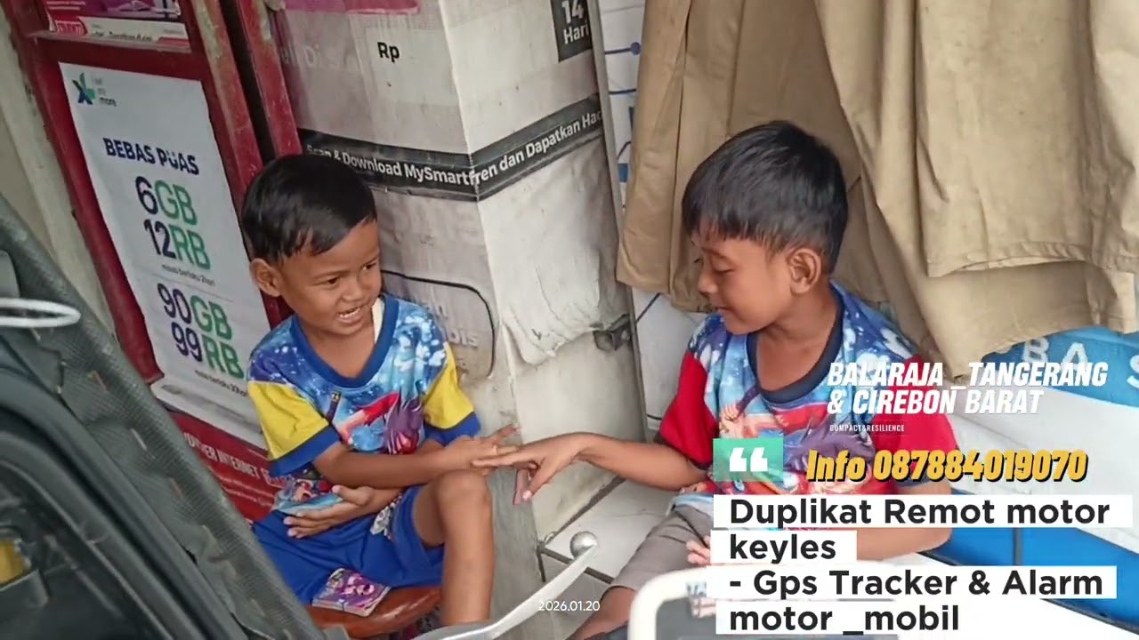 Duplikat Remot Motor keyles & GPS Tracker 
