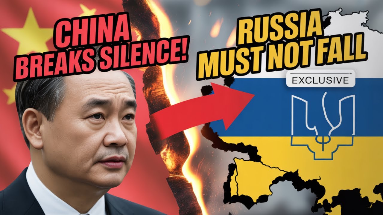China Breaks Silence: Russia Must Not Fall