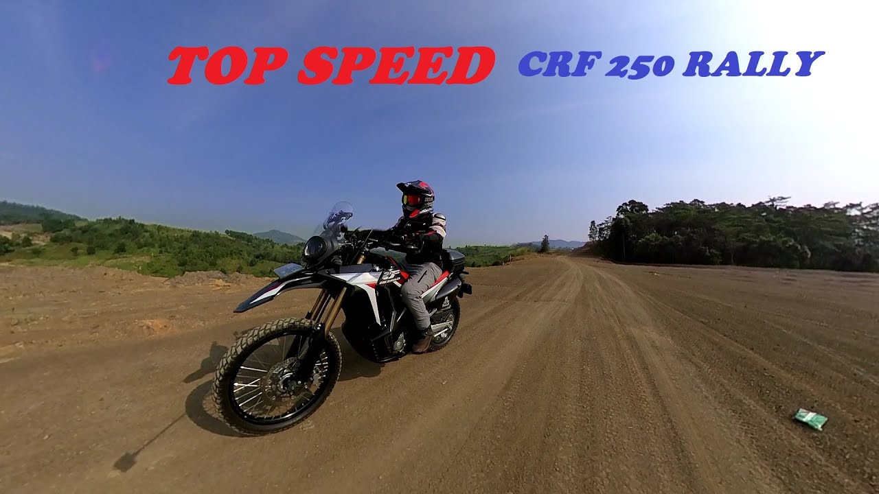 CRF 250 Rally TOP SPEED