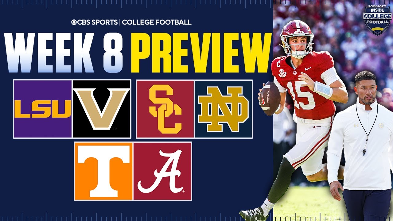 College Football Week 8 Preview and Predictions | Inside College Football