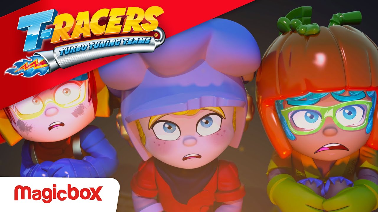 T-RACERS | Odcinek: 👻Phantom Racer. Straszny wyścig!👻 | Serial rysunkowy dla dzieci po polsku