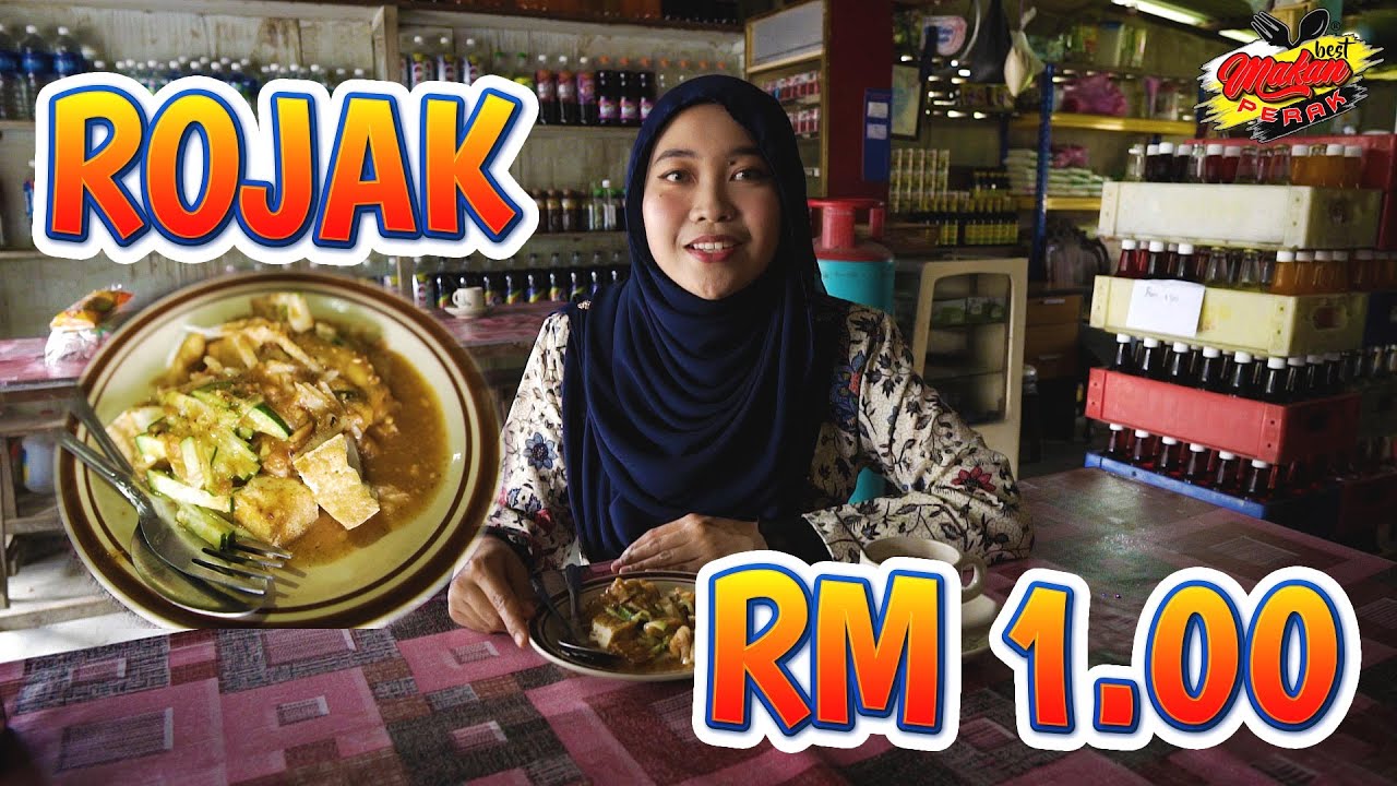 Harga Rojak Hanya RM 1.00 di Kampung Bukit Bertam Batu Kurau Perak