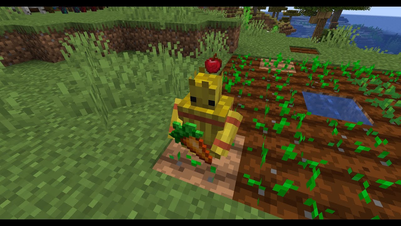Kleine Erntehelfer! - Minecraft Straw Golem Rebaled Mods 1.19 Fabric