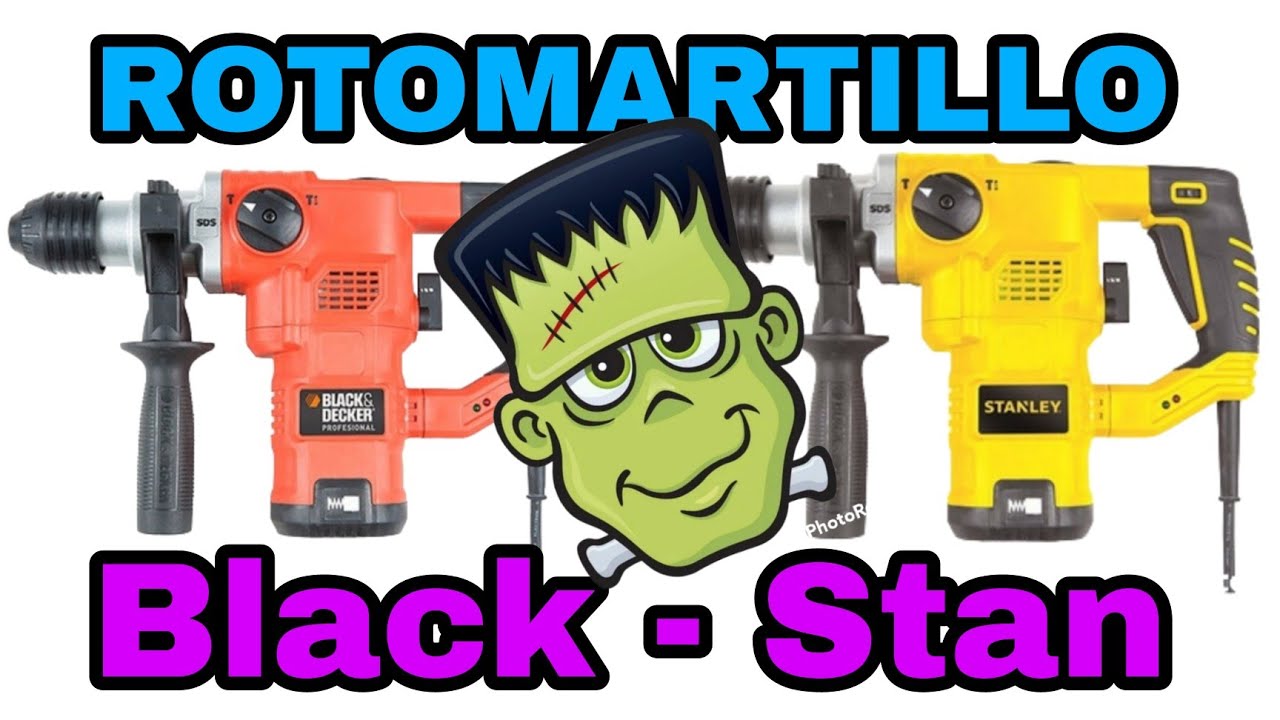 Reparamos Rotomartillo Stanley con donante Black & Decker.