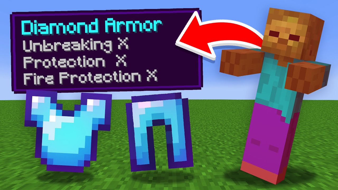 Minecraft, But Mobs Drop OP LOOT